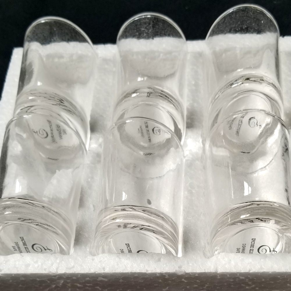EPICURE Oval Verrines (Sides/Desserts) Glasses New In Box